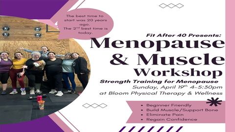 Menopause & Muscle Workshop