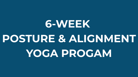 6 Week Posture & Alignment Yoga Class