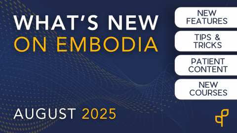 What's New on Embodia: August 2025