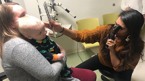 PAED: Rehabilitation Oculomotor Screening Evaluation (ROSE) adapted for the pediatric population - PedROSE